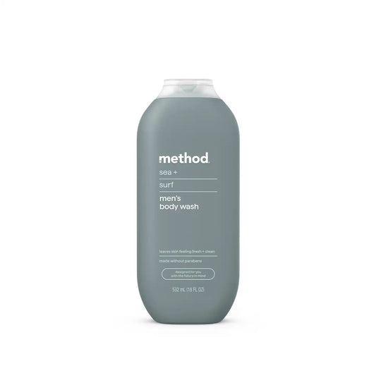 men's body wash - sea + surf, 18 fl oz