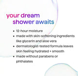 dream foam foaming body wash 3-ct bundle, 40.5 oz