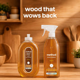 daily wood cleaner - almond, 28 fl oz