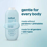 body wash - wind down, 18 fl oz