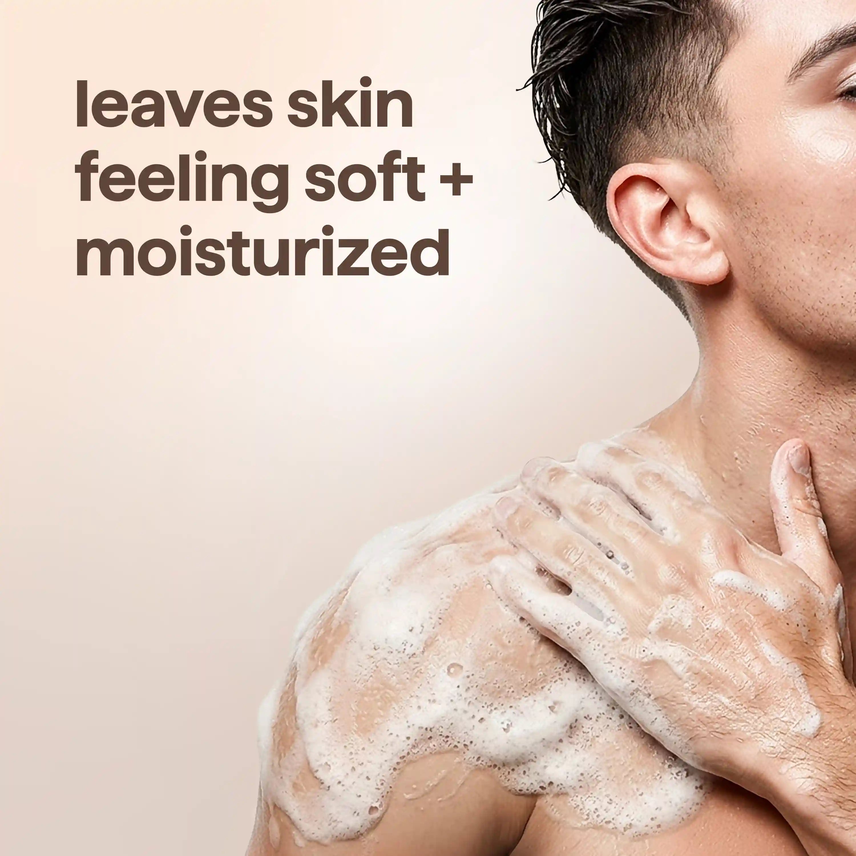 body wash - sandalwood + vetiver, 28 fl oz