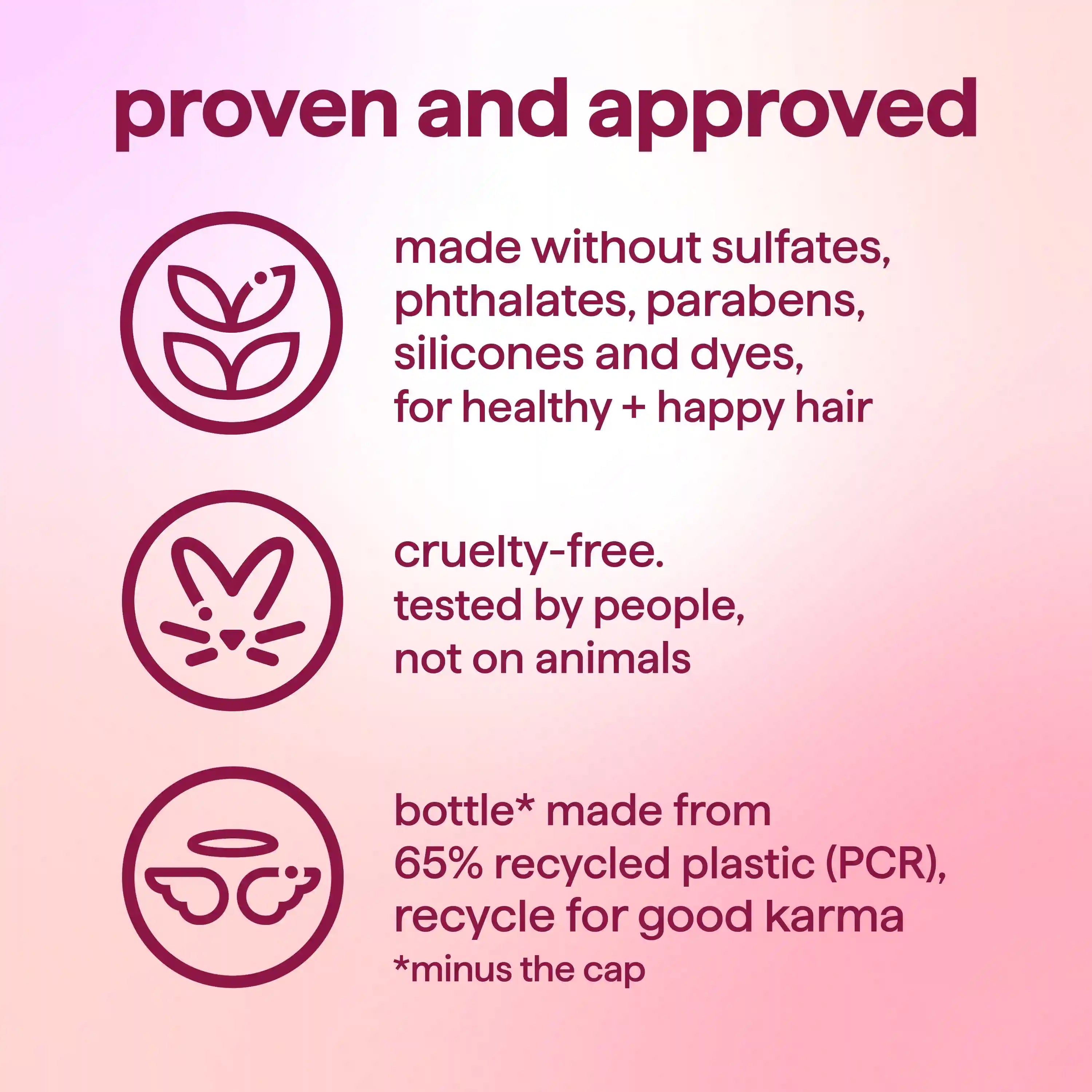 volumizing conditioner - pure peace, 3.4 fl oz