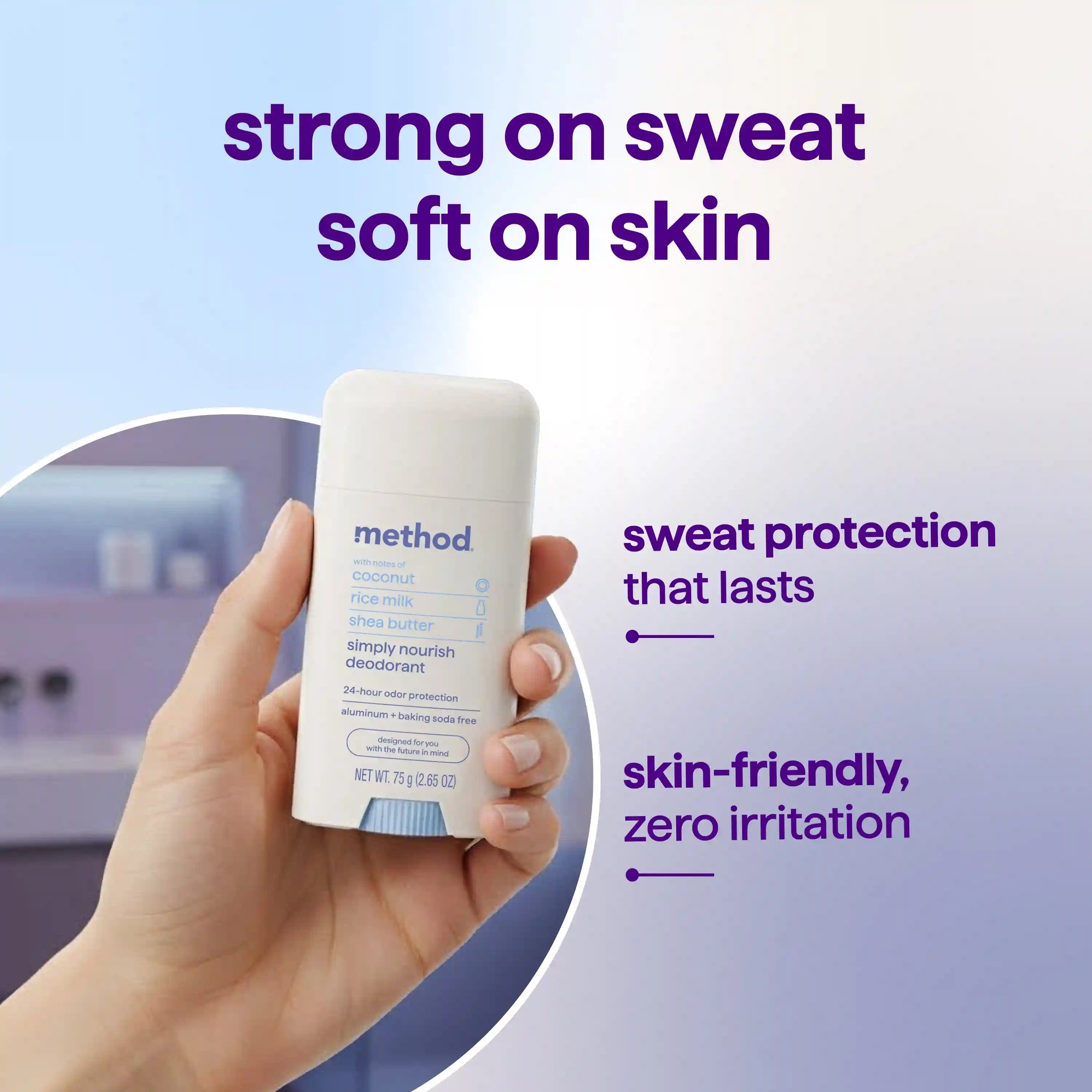 deodorant - simply nourish, 2.65 oz