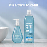 gel hand wash refill - sea minerals, 34 fl oz 1