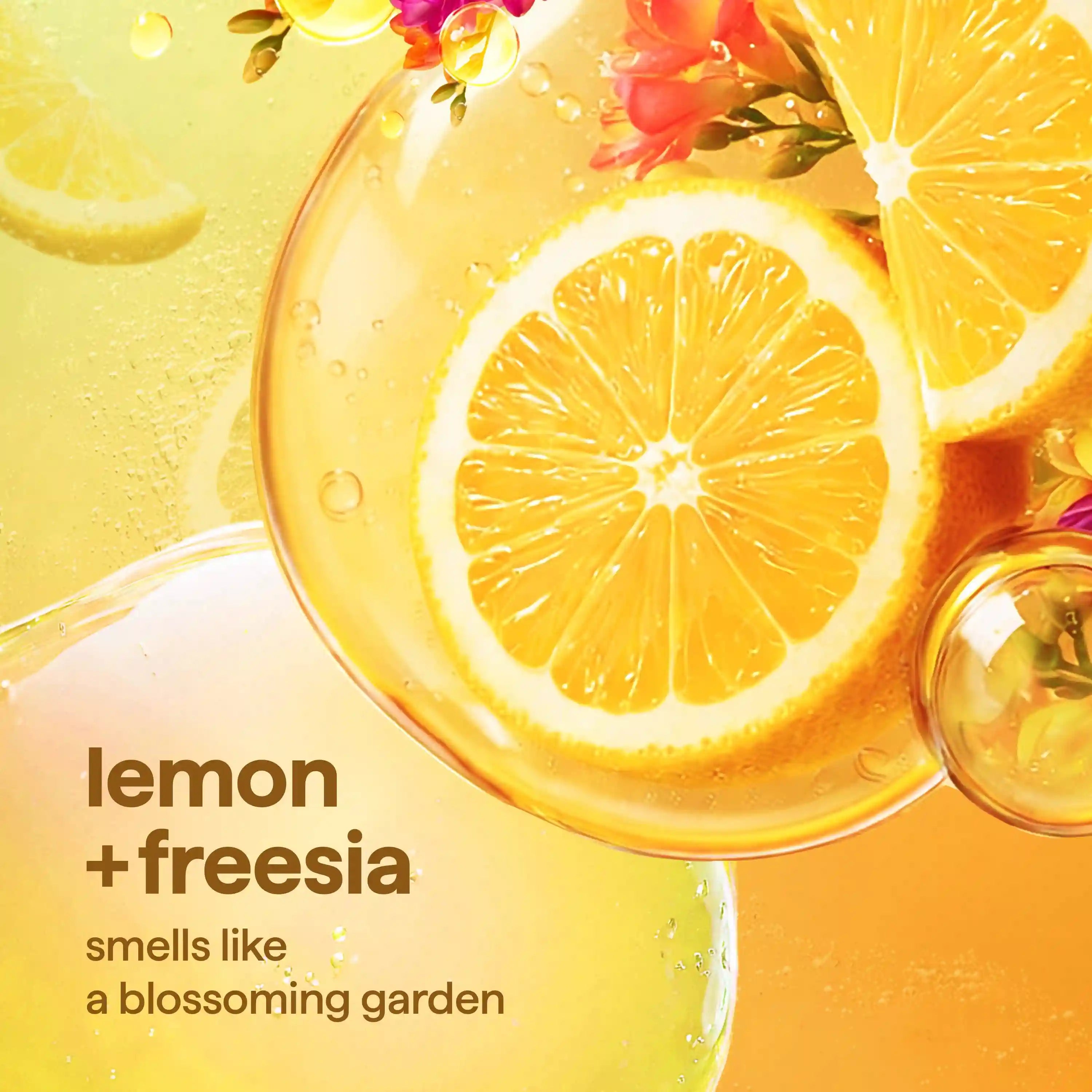 foaming hand wash - lemon + freesia, 10 fl oz