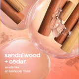 foaming hand wash - sandalwood + cedar, 10 fl oz