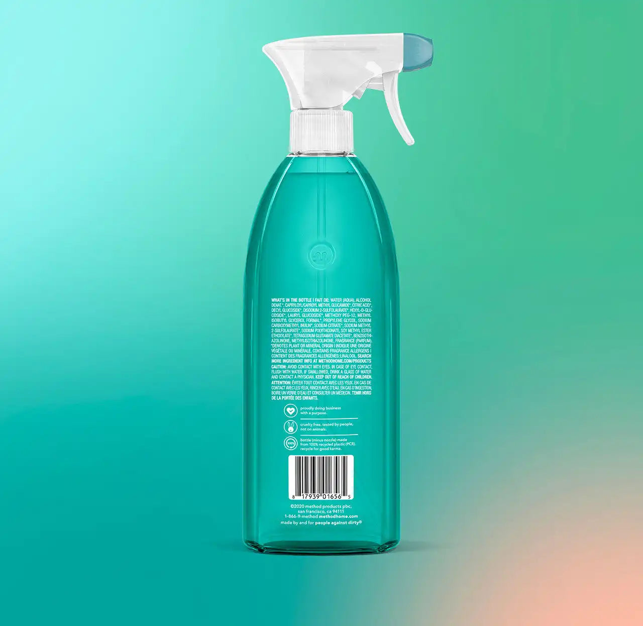 foaming tub + tile cleaner - eucalyptus mint, 28 fl oz