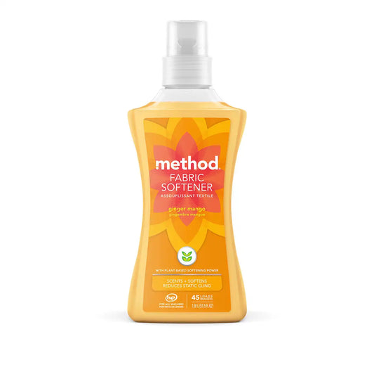 fabric softener 45 loads - ginger mango, 53.5 fl oz