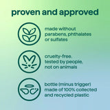 daily shower spray refill - eucalyptus mint, 68 fl oz