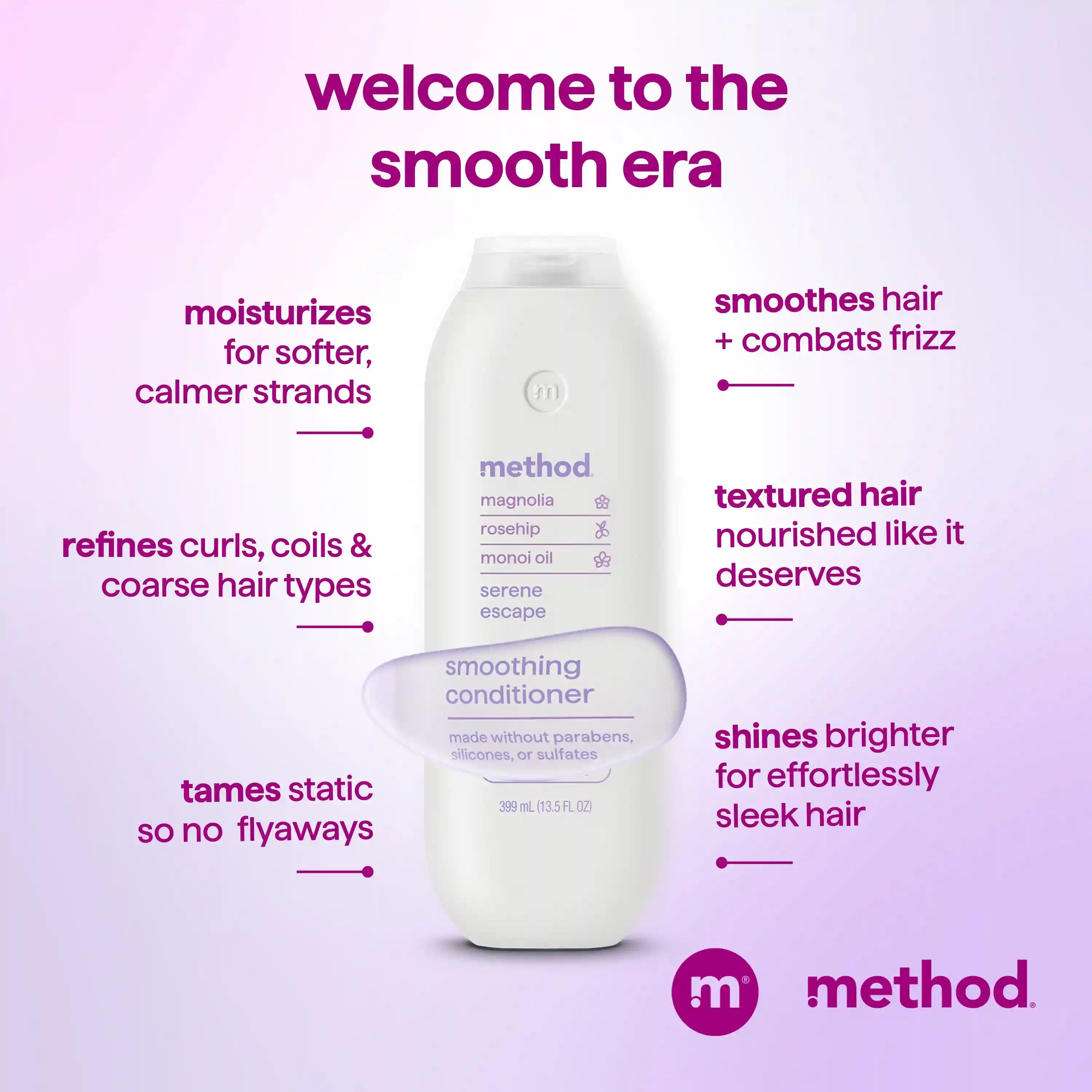 smoothing conditioner - serene escape, 13.5 fl oz