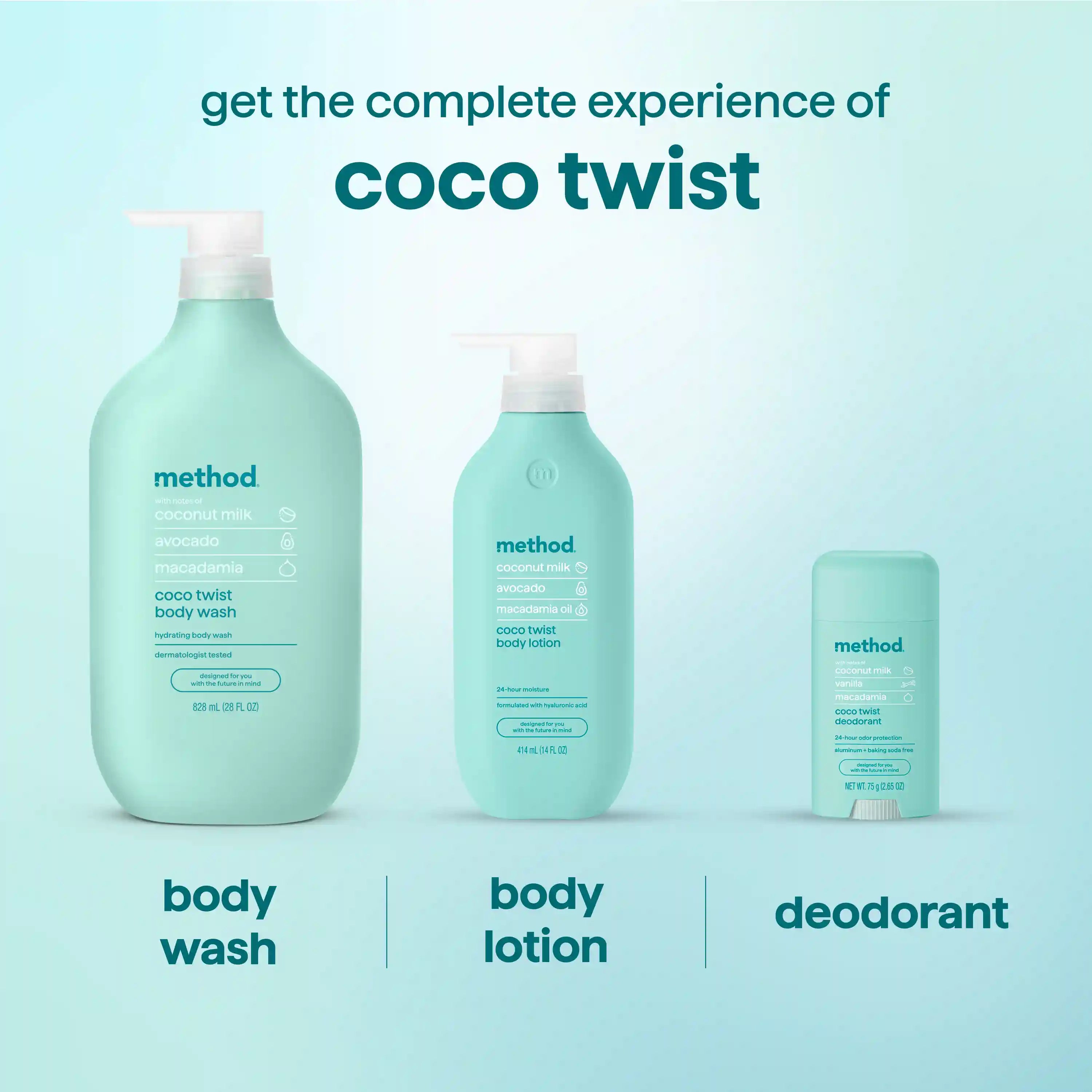 body wash - coco twist, 28 fl oz