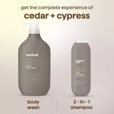 men's body wash - cedar + cypress, 28 fl oz