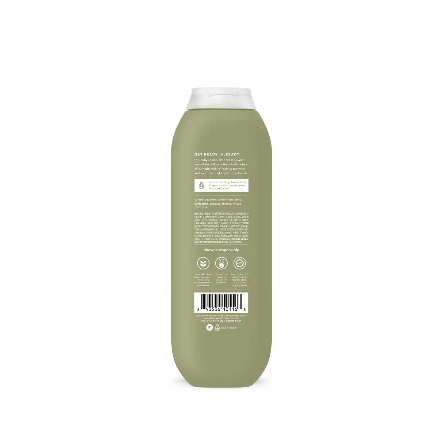 men 2-in-1 shampoo + conditioner - juniper + sage, 14 fl oz