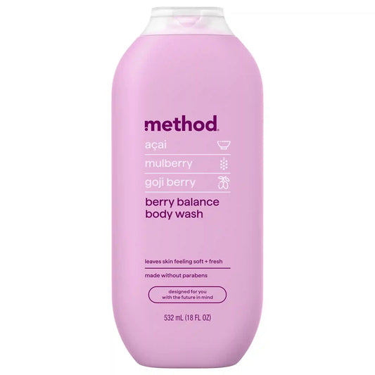 body wash - berry balance, 18 fl oz