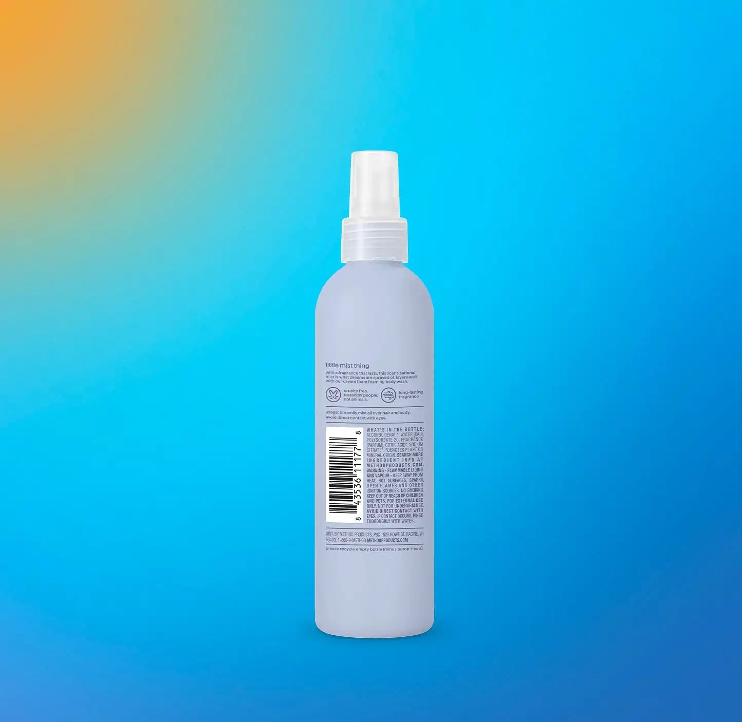 body + hair mist - sea spray + salt air, 8 fl oz