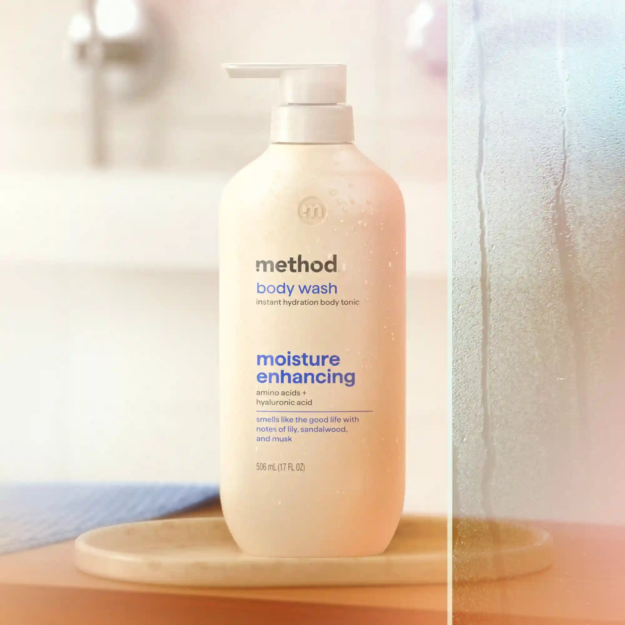 body wash tonic - moisture enhancing, amino acids + hyaluronic acid, 17 fl oz