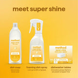 super shine dishwasher tablets - Coastal Citron, 24 ct.
