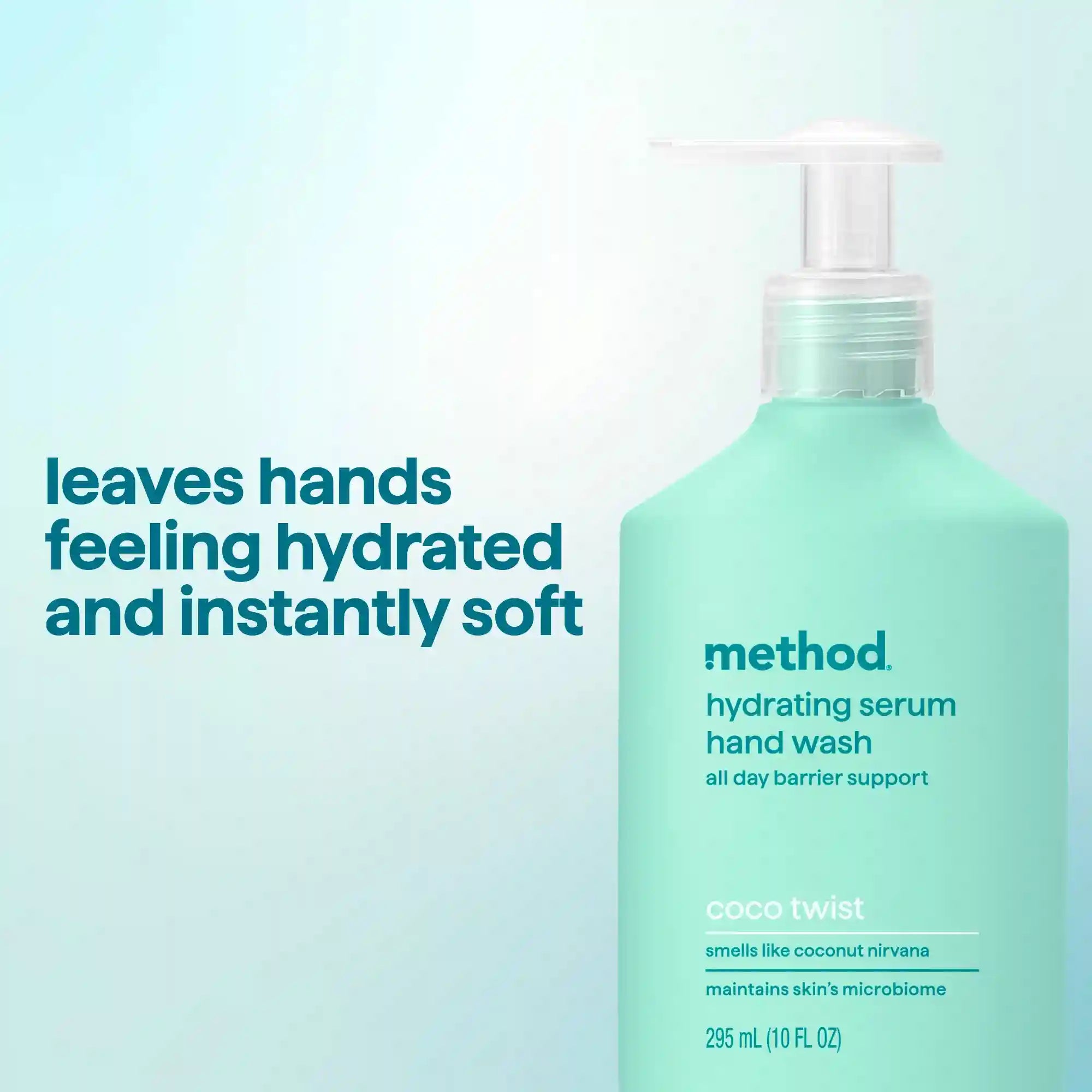 hydrating hand serum hand wash - coco twist, 10 oz