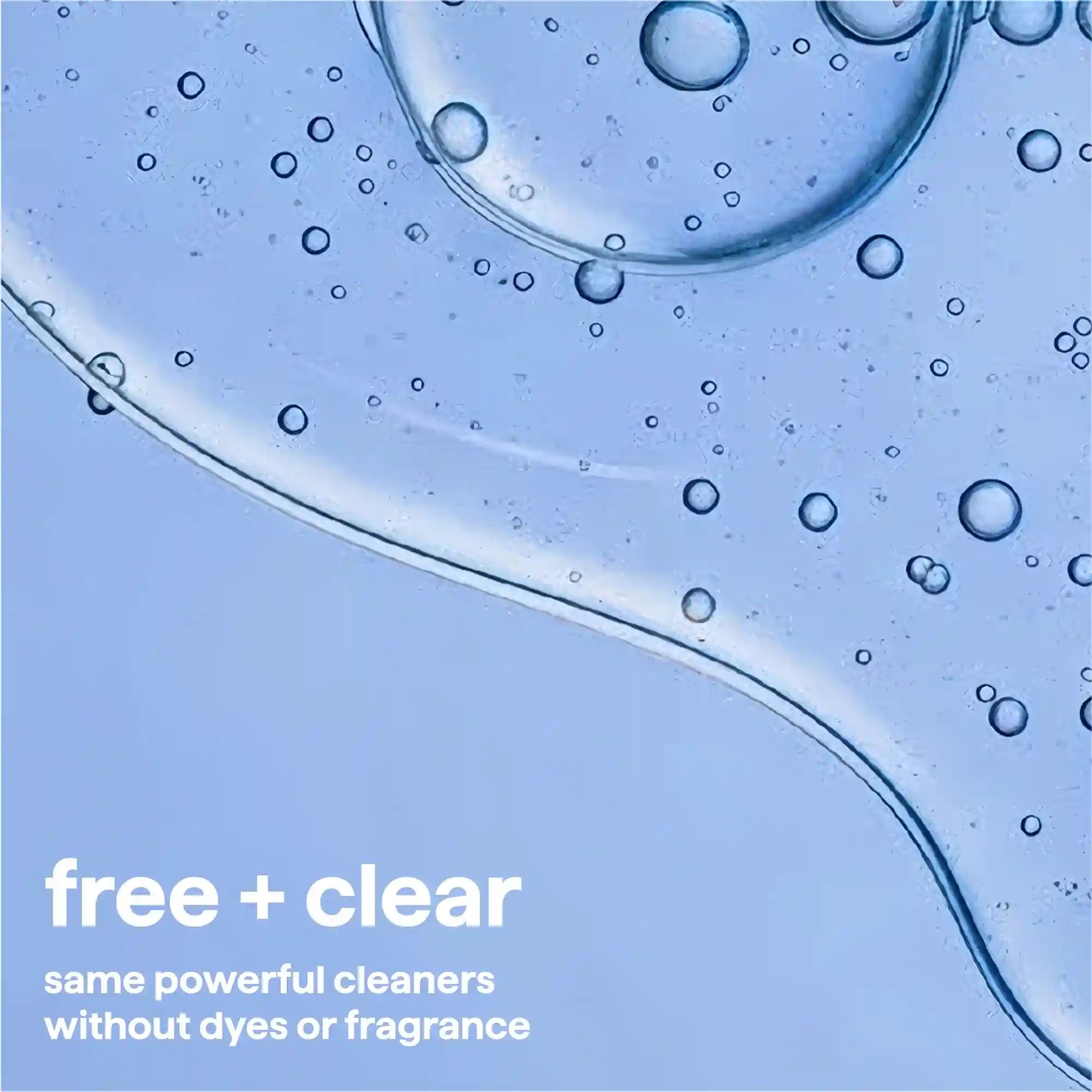 super shine liquid dish soap starter set - free + clear, 64 fl oz