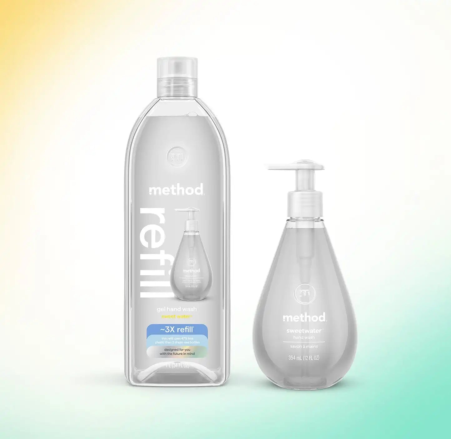 sweet water gel handwash starter set