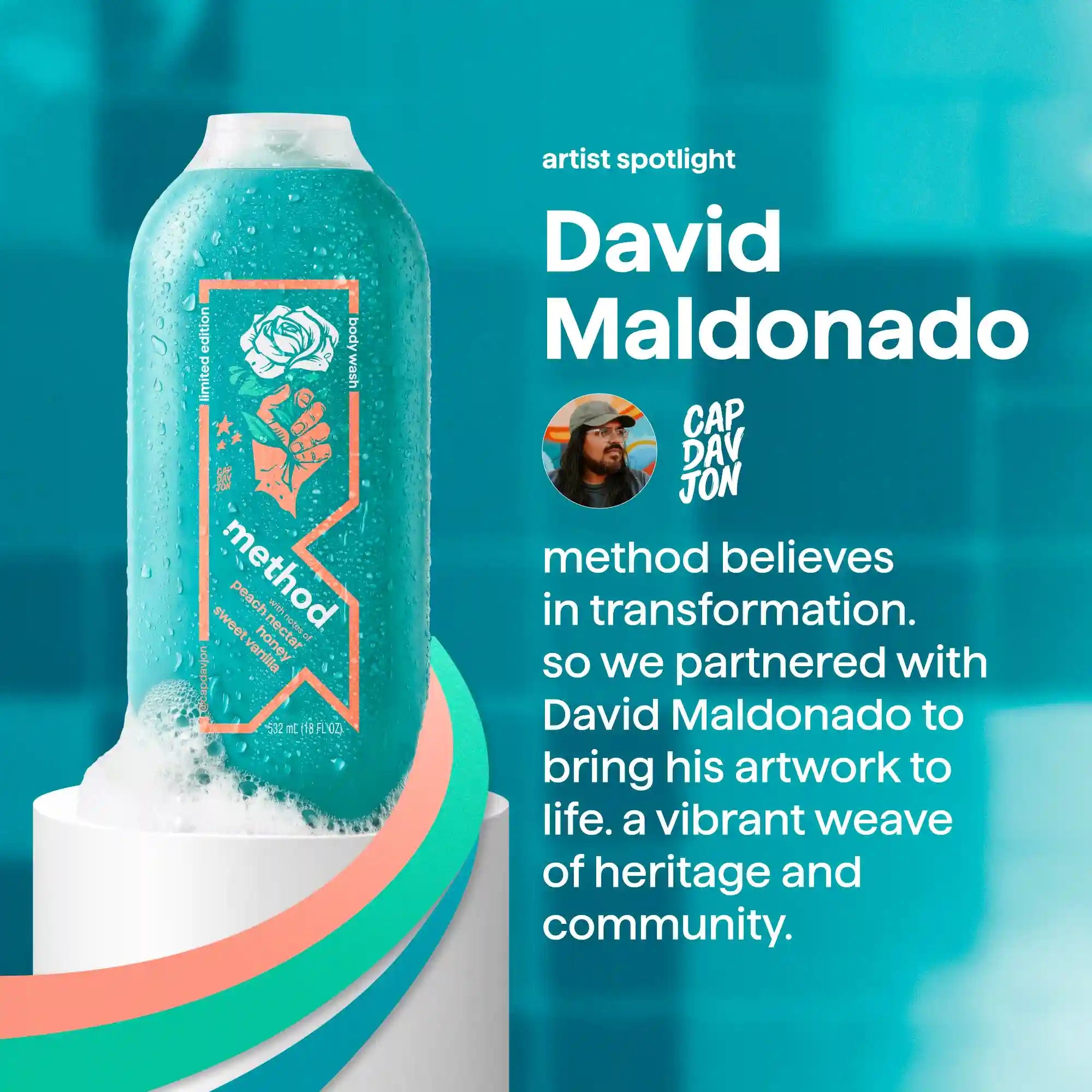 limited edition body wash, artist collection, houston