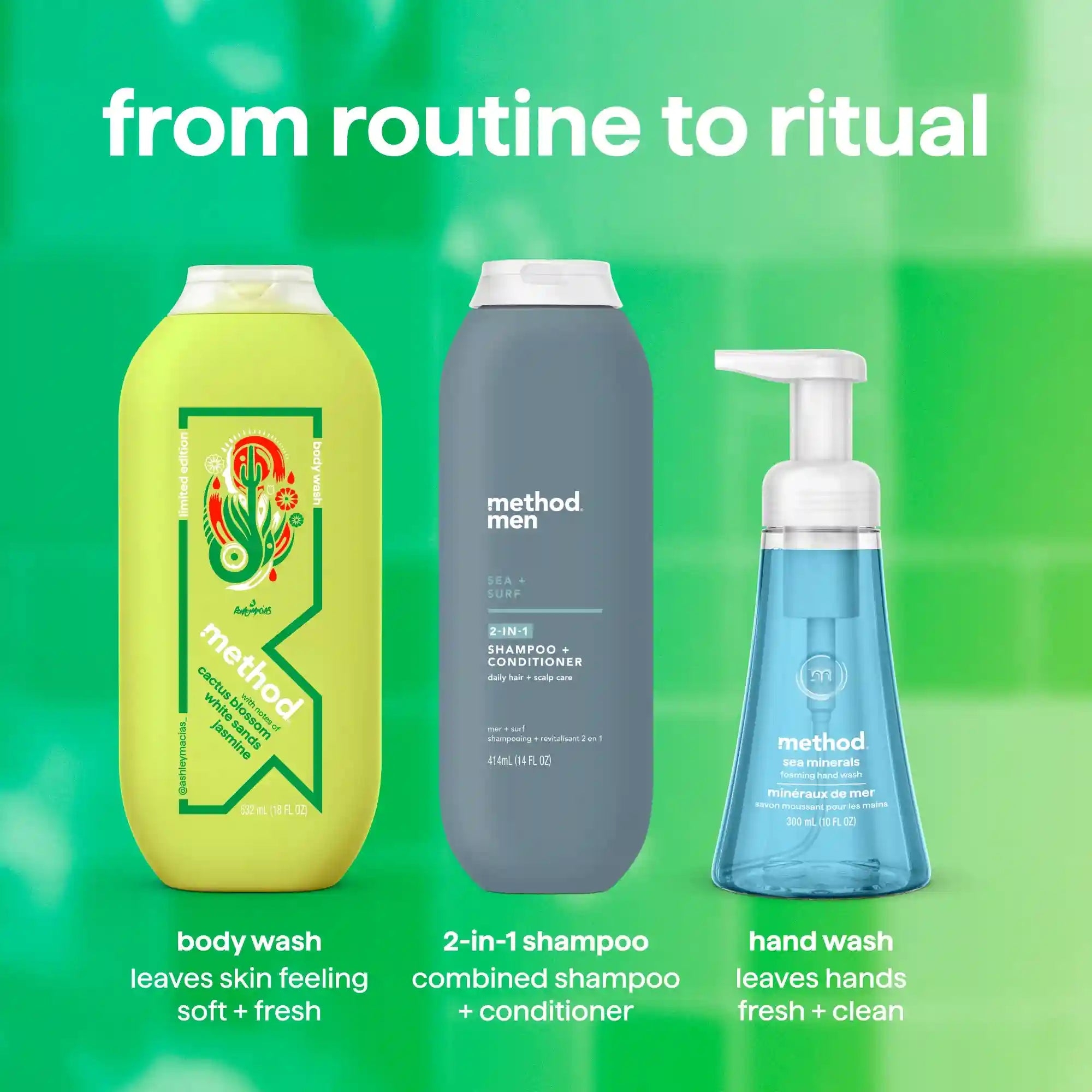 limited edition body wash, artist collection, phoenix