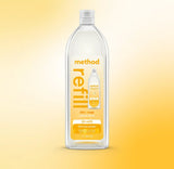 super shine liquid dish soap refill - coastal citron, 48 fl oz