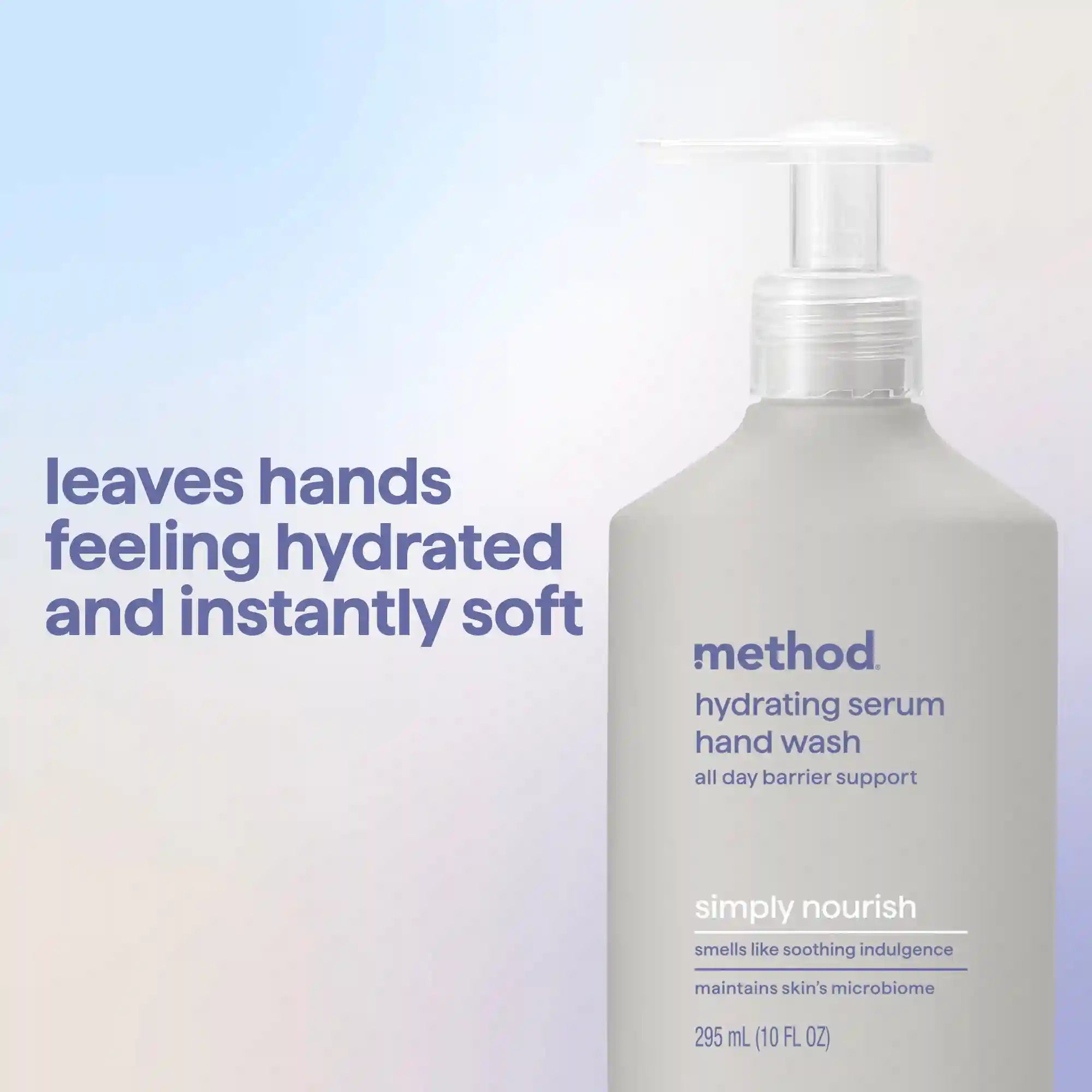 hydrating serum hand wash - simply nourish, 10 oz