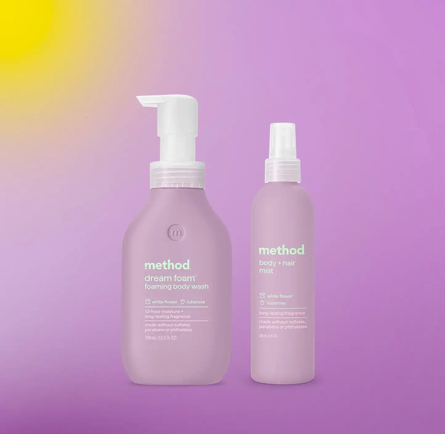 white flower + tuberose body wash + mist duo