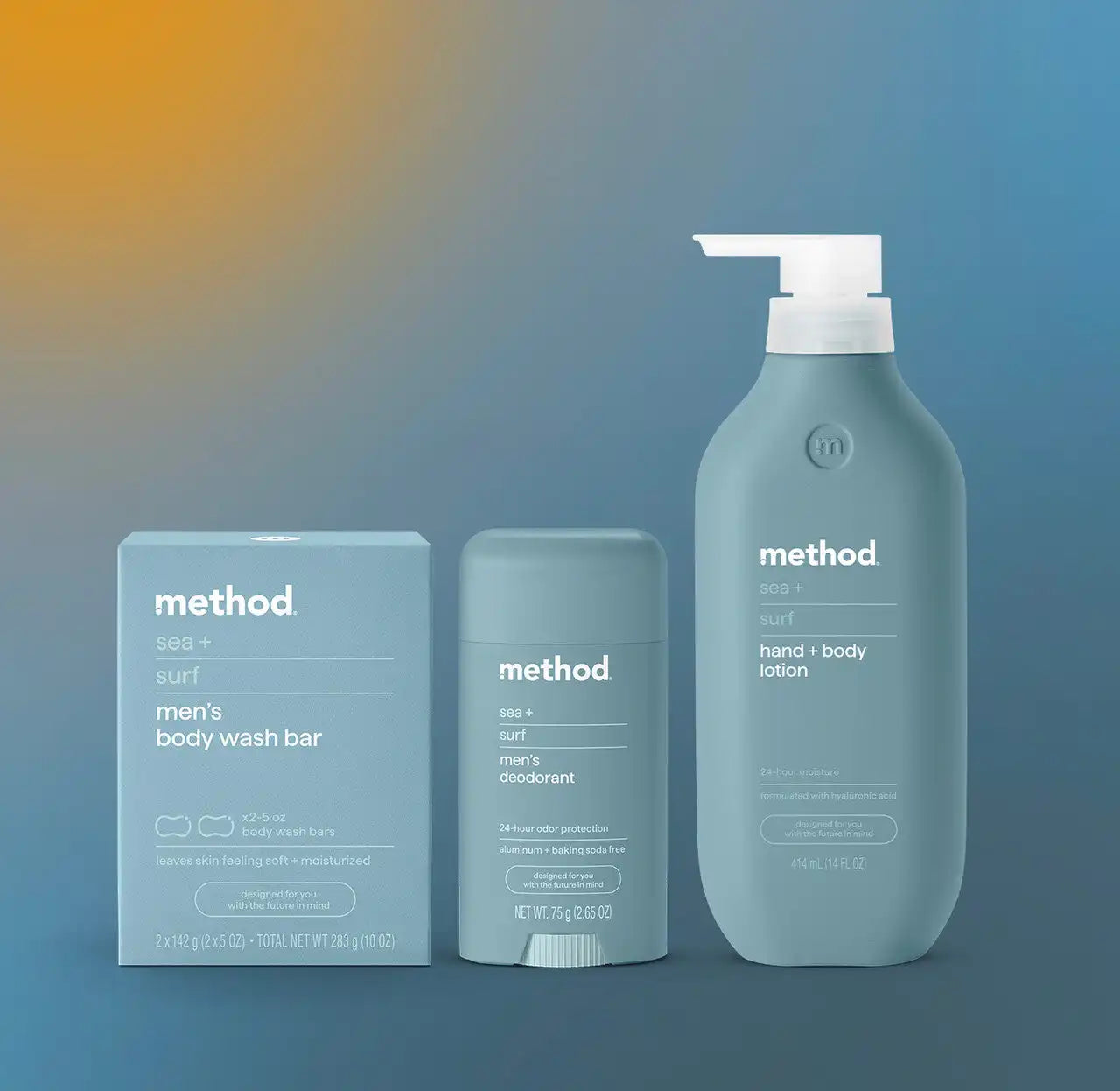 men body bundle - sea + surf, 26.65 oz