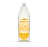 super shine liquid dish soap - coastal citron, 16 fl oz