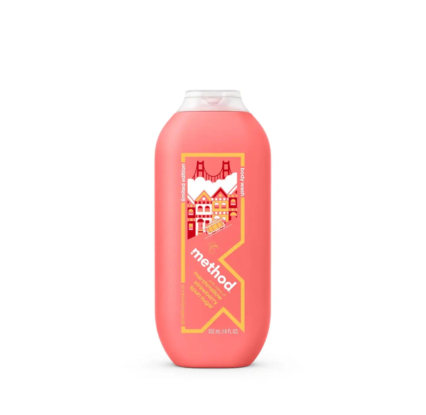 limited edition body wash, artist collection, san francisco