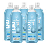 sea minerals gel hand wash refill 5-count bundle, 170 fl oz