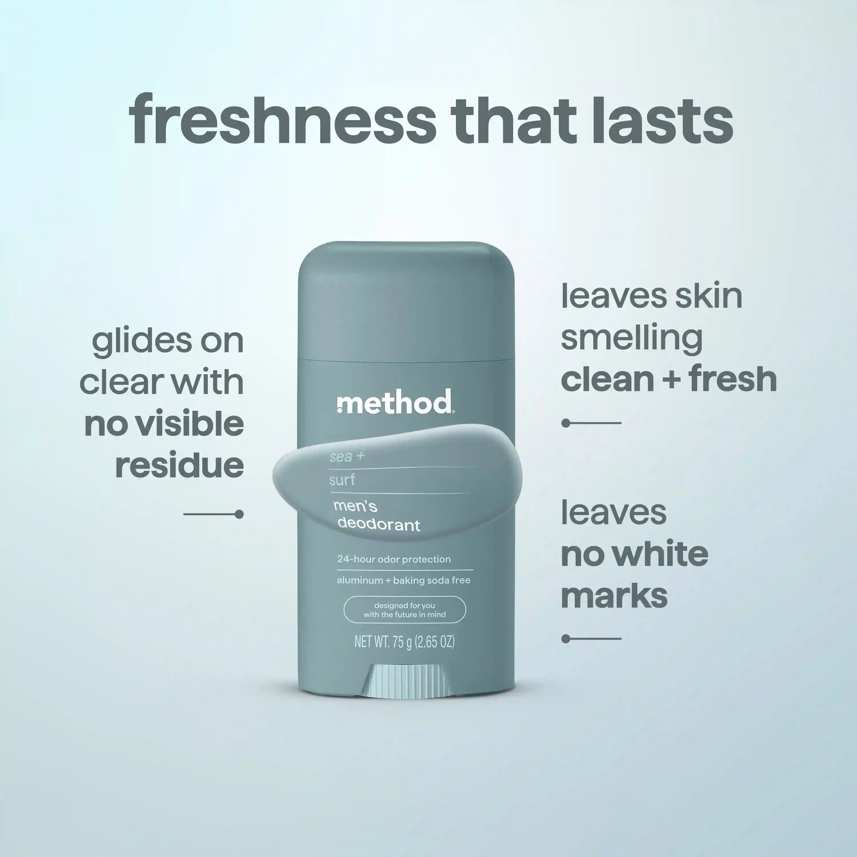 deodorant - sea + surf, 2.65 oz