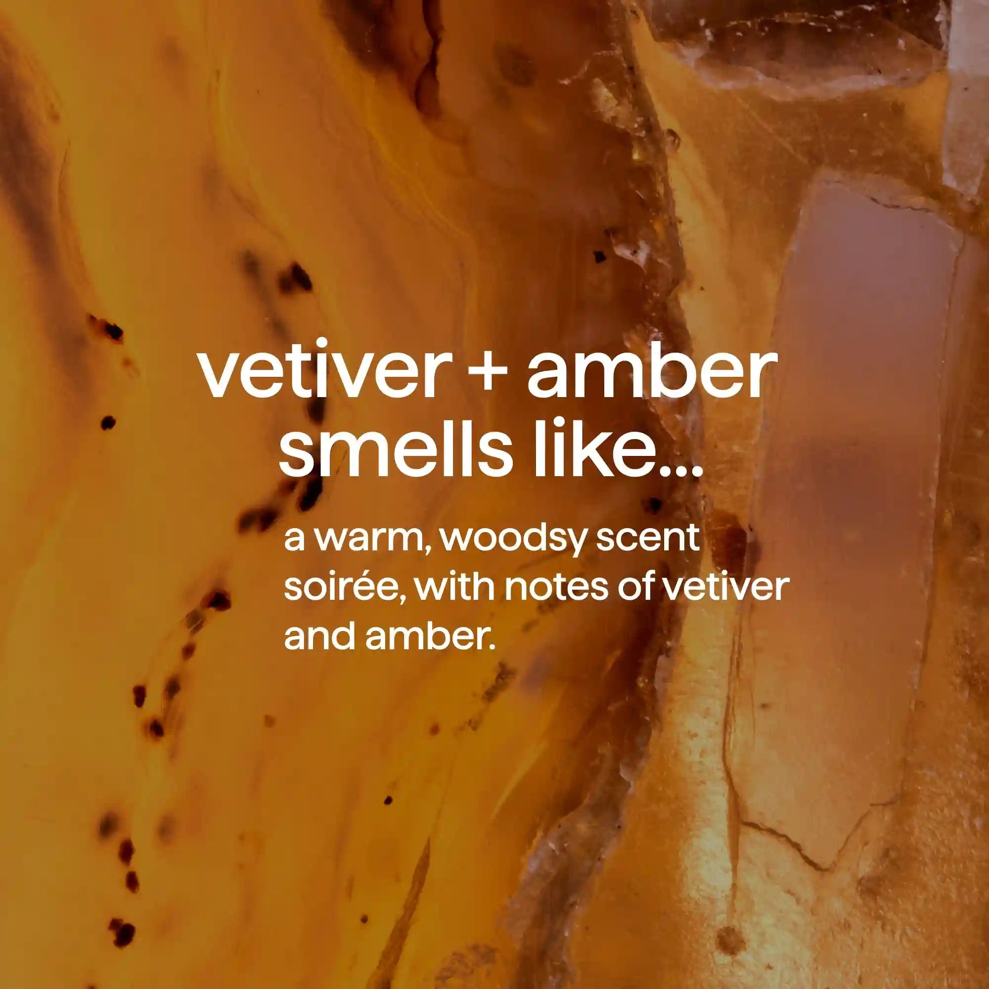 body + hair mist - vetiver + amber, 8 fl oz