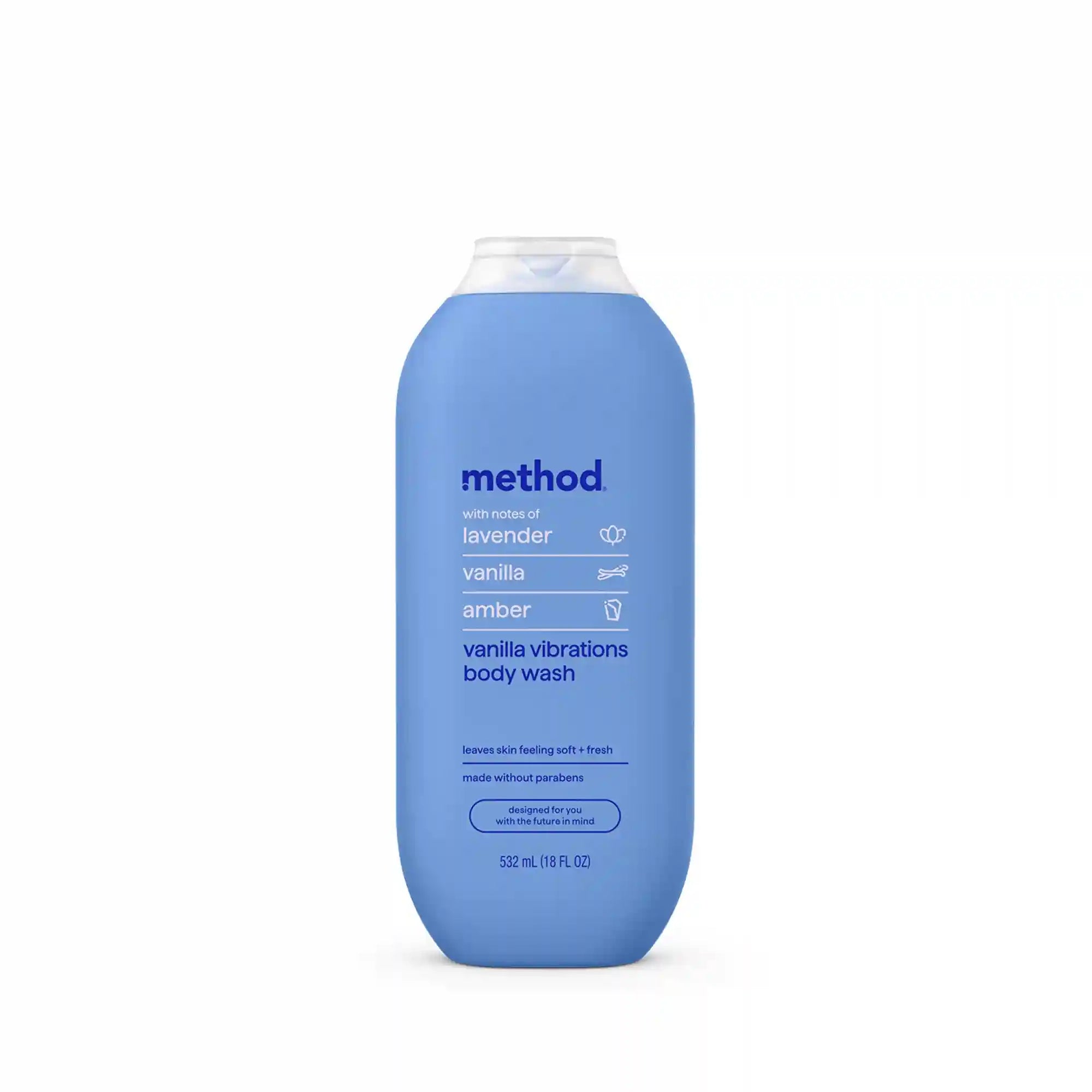 body wash - vanilla vibrations, 18 fl oz
